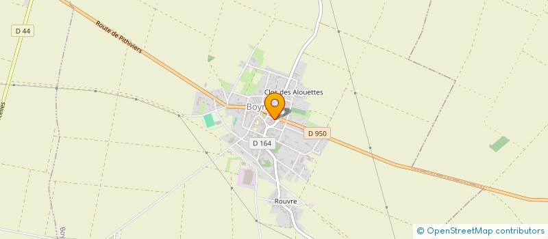 localisation de l'entreprise BOULANGERIE PATISSERIE DU SAFRAN à BOYNES