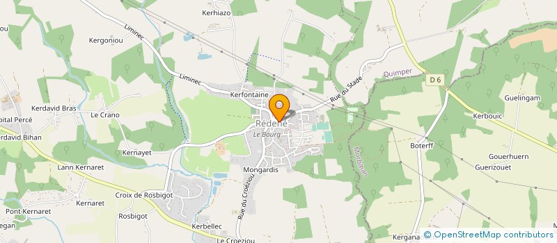 localisation de l'entreprise BOULANGERIE PATISSERIE DUBOIS  REDENE