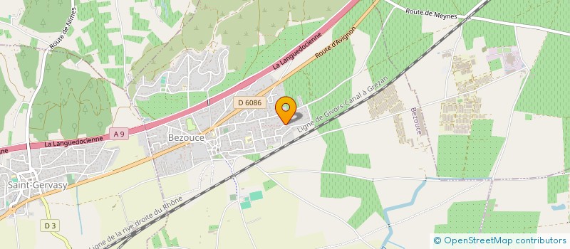 localisation de l'entreprise BOULANGERIE PATISSERIE FORMATION B.P.F.  BEZOUCE