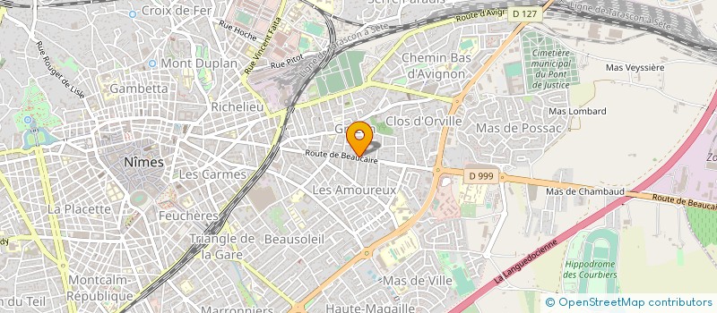 localisation de l'entreprise BOULANGERIE PATISSERIE FOUR & MOULIN  NIMES