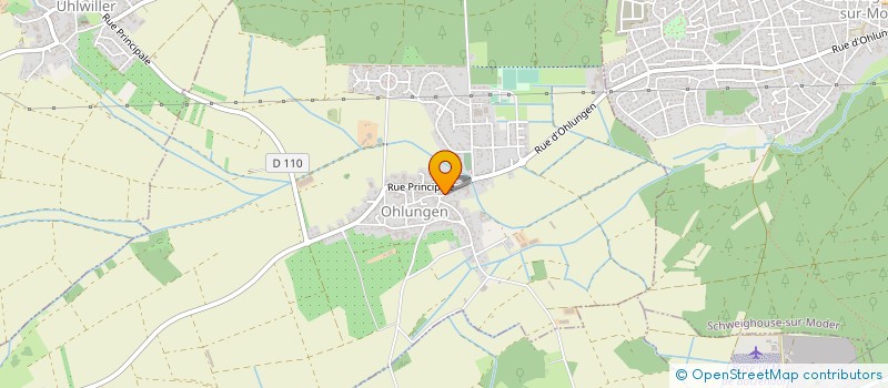 localisation de l'entreprise BOULANGERIE PATISSERIE GLUCK  OHLUNGEN