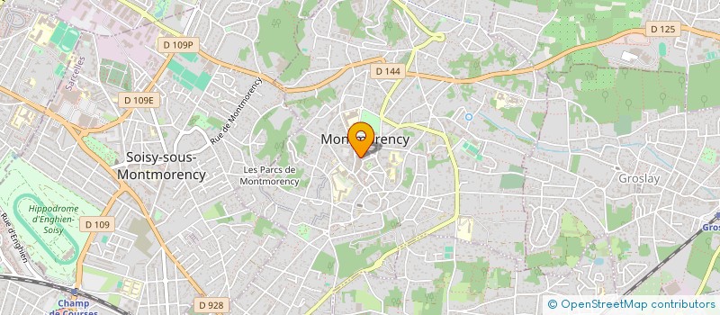 localisation de l'entreprise BOULANGERIE PATISSERIE JFL à MONTMORENCY