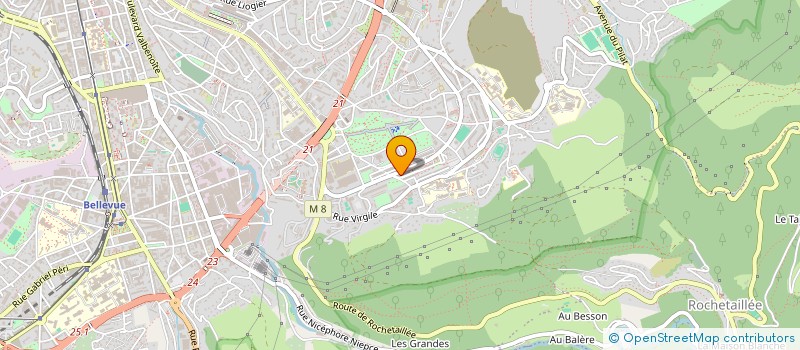 localisation de l'entreprise BOULANGERIE PATISSERIE JOUD  SAINT-ETIENNE