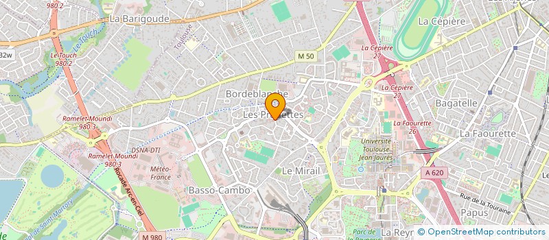 localisation de l'entreprise BOULANGERIE-PATISSERIE LA PETROUCHKA à TOULOUSE