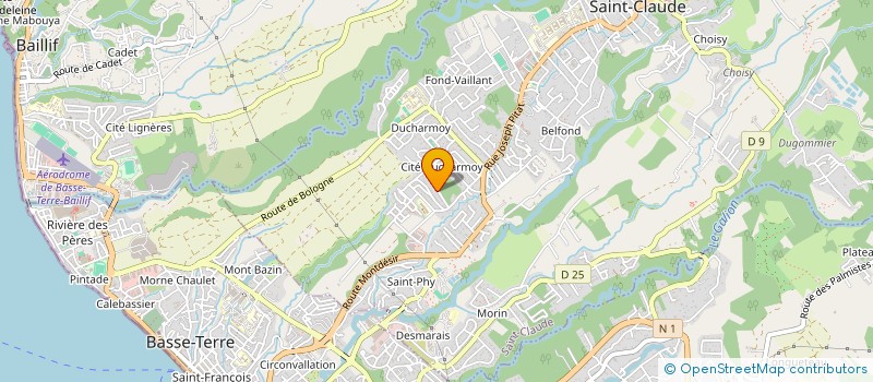 localisation de l'entreprise BOULANGERIE-PATISSERIE LA SAINT-CLAUDIENNE à SAINT-CLAUDE