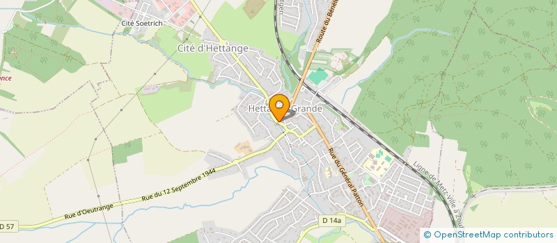 localisation de l'entreprise BOULANGERIE PATISSERIE LEONARD ET FILS à HETTANGE-GRANDE