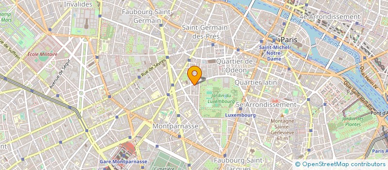 localisation de l'entreprise BOULANGERIE PATISSERIE MADAME  PARIS