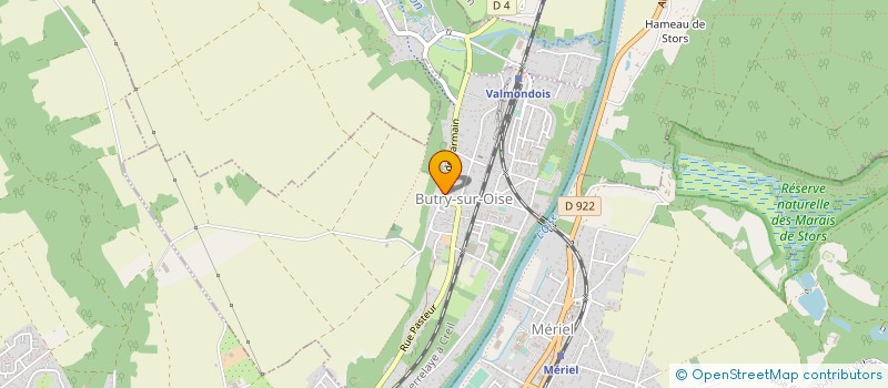 localisation de l'entreprise BOULANGERIE PATISSERIE MASSON  BUTRY-SUR-OISE