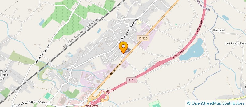 localisation de l'entreprise BOULANGERIE PATISSERIE MAURANES à MONTAUBAN