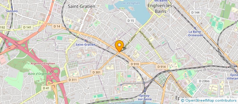 localisation de l'entreprise BOULANGERIE PATISSERIE MB à EPINAY-SUR-SEINE