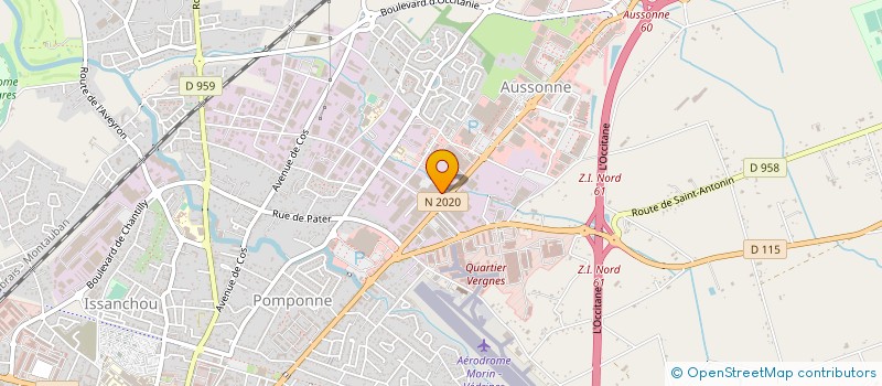 localisation de l'entreprise BOULANGERIE PATISSERIE PAGA à MONTAUBAN