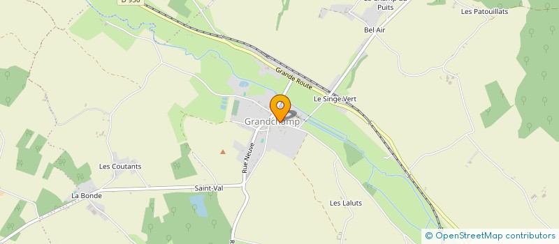 localisation de l'entreprise BOULANGERIE PATISSERIE PREVOST à CHARNY OREE DE PUISAYE