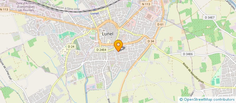 localisation de l'entreprise BOULANGERIE PATISSERIE RYM  BEZIERS