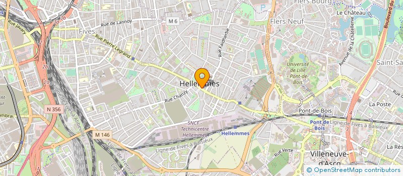 localisation de l'entreprise BOULANGERIE PATISSERIE SOHET à LILLE