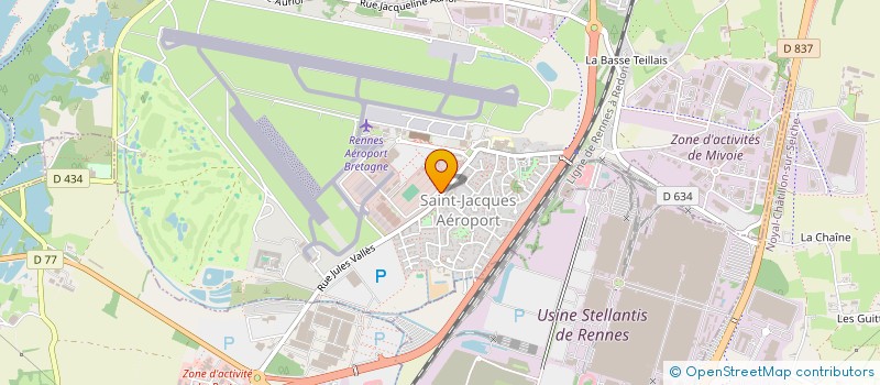 localisation de l'entreprise BOULANGERIE PATISSERIE VERNHOLES EFKKIRN  SAINT-JACQUES-DE-LA-LANDE