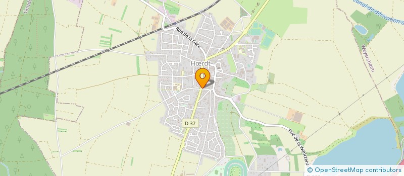 localisation de l'entreprise BOULANGERIE PATISSERIE VINCENT  HRDT