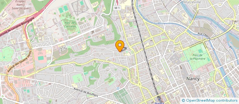 localisation de l'entreprise BOULANGERIE PATISSERIE VINOT  NANCY