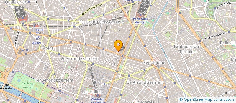 localisation de l'entreprise BOULANGERIE PORTE ST DENIS à PARIS