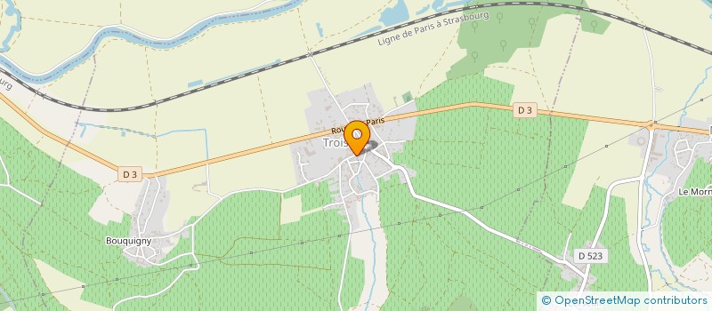 localisation de l'entreprise BOULANGERIE PUFFAY  REIMS