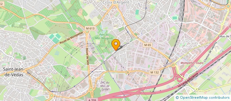 localisation de l'entreprise BOULANGERIE RIMBAUD à MONTPELLIER