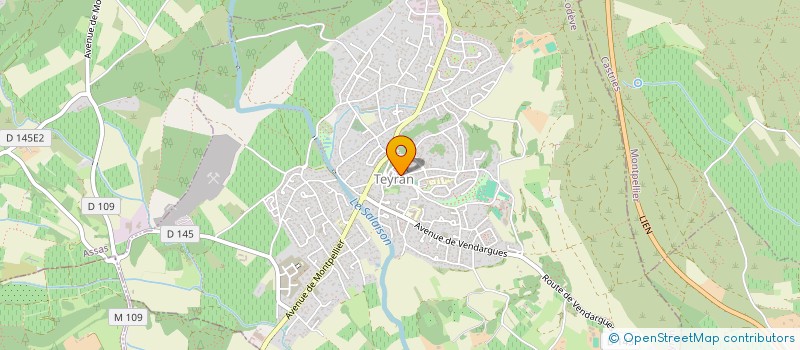 localisation de l'entreprise BOULANGERIE ROTH à TEYRAN