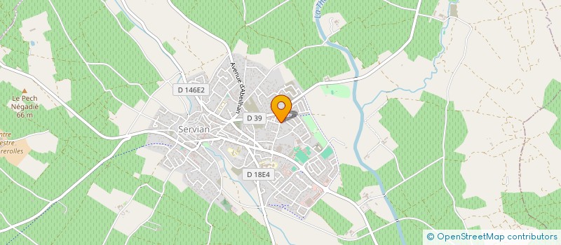 localisation de l'entreprise BOULANGERIE SAINT JULIEN à SERVIAN