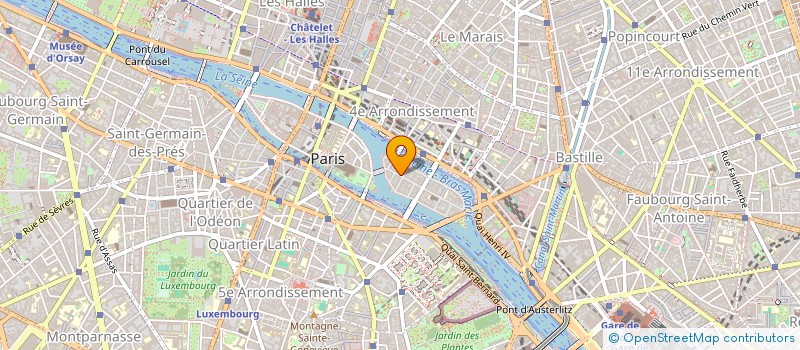 localisation de l'entreprise BOULANGERIE SAINT LOUIS à PARIS