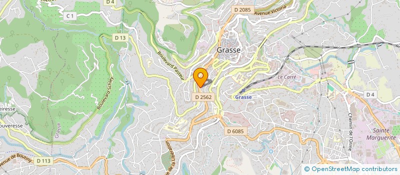 localisation de l'entreprise BOULANGERIE SAINTE LORETTE à GRASSE