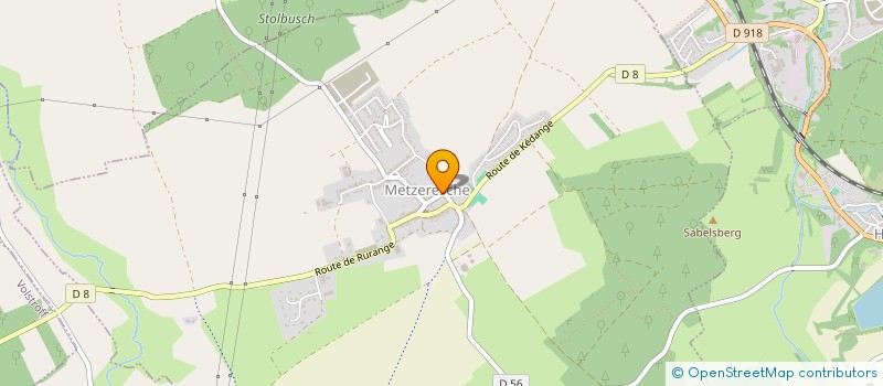 localisation de l'entreprise BOULANGERIE SCMW  METZERESCHE