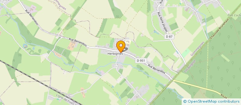 localisation de l'entreprise BOULANGERIE SOUFFLET  VILLEREAU