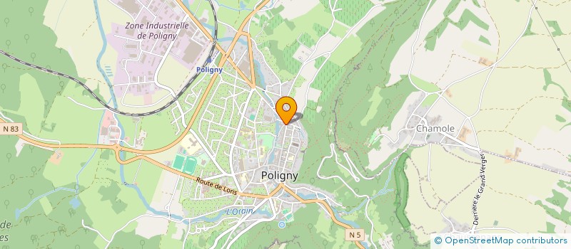 localisation de l'entreprise BOULANGERIE THIEROT  BUVILLY