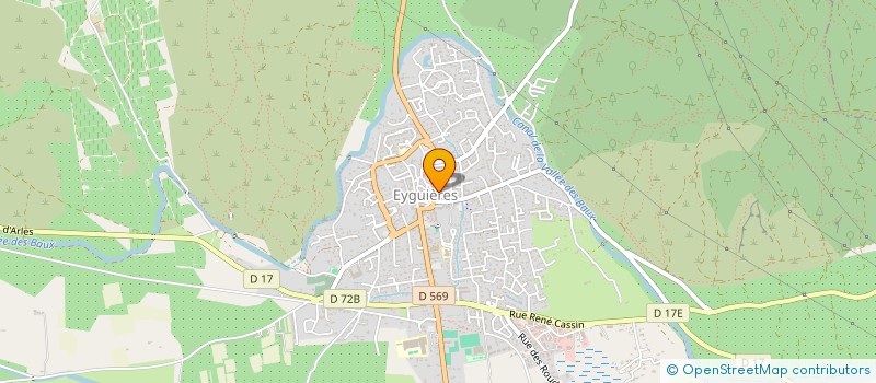 localisation de l'entreprise BOULANGERIE THIERS  EYGUIERES