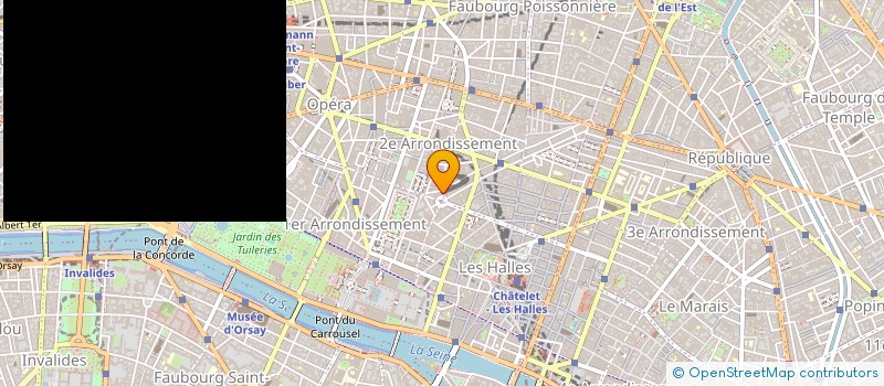 localisation de l'entreprise BOULANGERIE VAVASSEUR à PARIS