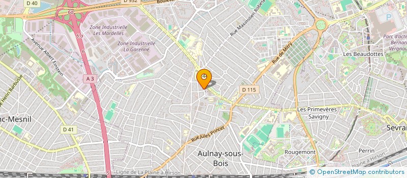 localisation de l'entreprise BOULANGERIE VIEUX AULNAY à AULNAY-SOUS-BOIS