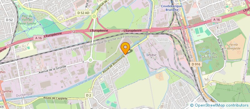 localisation de l'entreprise BOULANGERIE VINCENT  CAPPELLE-LA-GRANDE