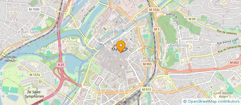 localisation de l'entreprise BOULANGERIE YILMAZ  METZ