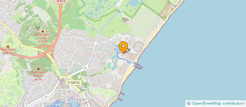 localisation de l'entreprise BOULANGERS DU SUD à AGDE