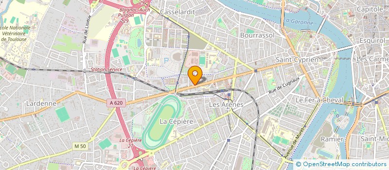 localisation de l'entreprise BOULANGUST  TOULOUSE
