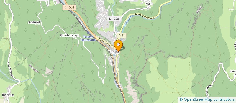 localisation de l'entreprise BOULARAOUI-GRIGIS  TENAY