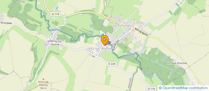 localisation de l'entreprise BOULARD  VITZ-SUR-AUTHIE