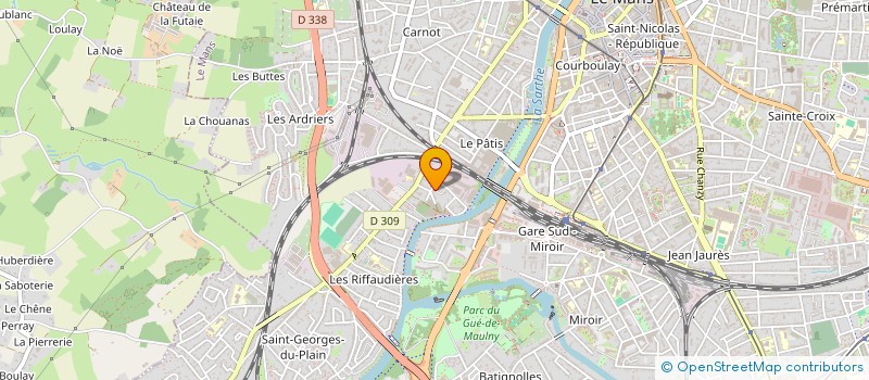 localisation de l'entreprise BOULAY ELECTRICITE à LE MANS