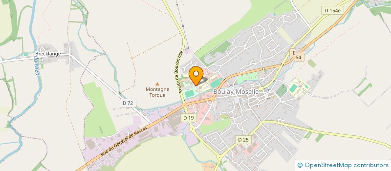 localisation de l'entreprise BOULAY PETANQUE  BOULAY-MOSELLE