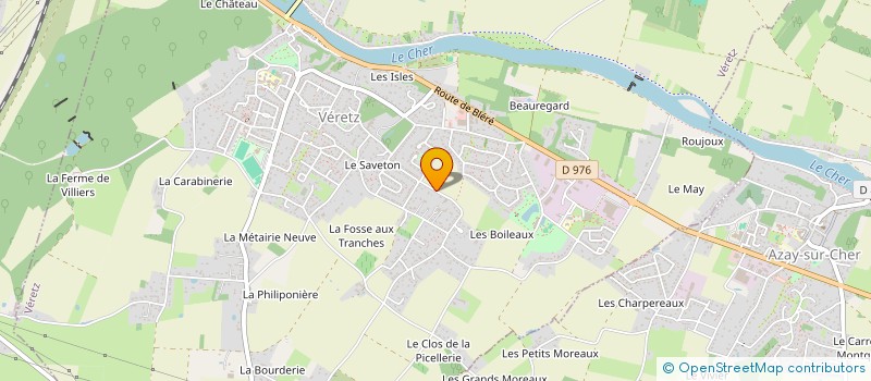 localisation de l'entreprise BOULBE  VERETZ