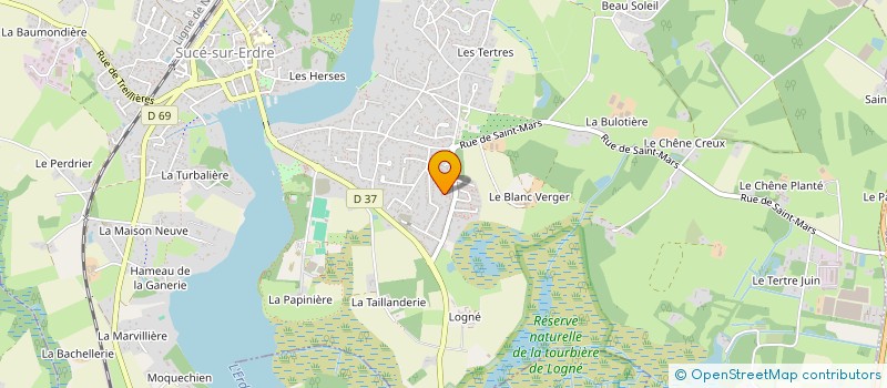 localisation de l'entreprise BOULBI 09  SUCE-SUR-ERDRE