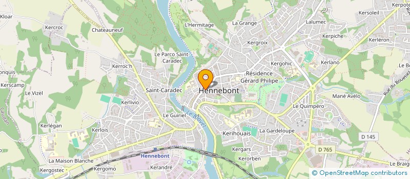 localisation de l'entreprise BOULBORG INVESTISSEMENT  HENNEBONT