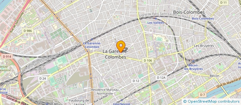 localisation de l'entreprise BOULDEGOM à LA GARENNE-COLOMBES
