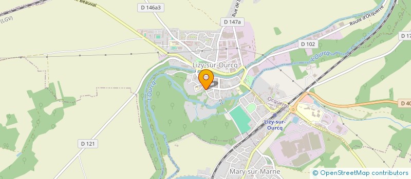 localisation de l'entreprise BOULE  LIZY-SUR-OURCQ