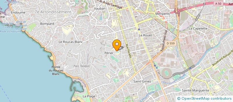 localisation de l'entreprise BOULE à MARSEILLE