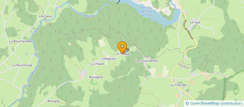 localisation de l'entreprise BOULE AMICALE DU VIEUX FRENE  PLANFOY