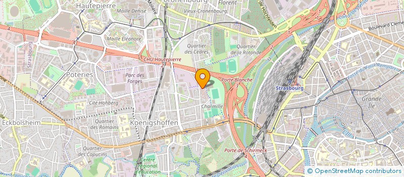 localisation de l'entreprise BOULE BERSTETT KOCHERSBERG à STRASBOURG